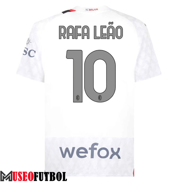 Camisetas De Futbol AC Milan (RAFAEL LEÃO #10) 2023/2024 Segunda