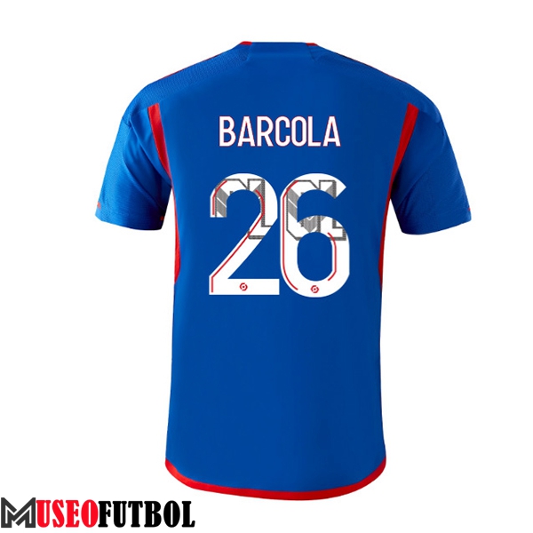 Camisetas De Futbol Lyon (BARCOLA #26) 2023/2024 Segunda