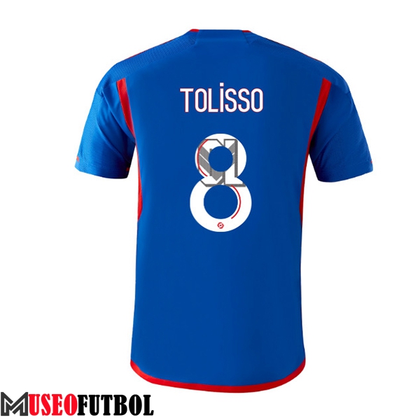 Camisetas De Futbol Lyon (TOLISSO #8) 2023/2024 Segunda