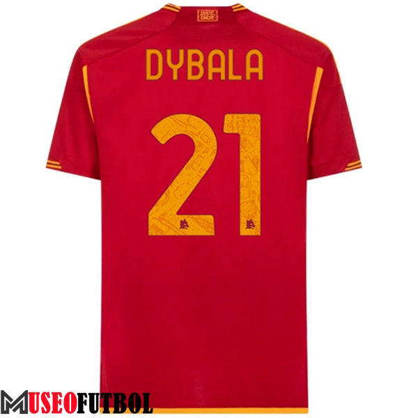 Camisetas De Futbol As Rome (DYBALA #21) 2023/2024 Primera