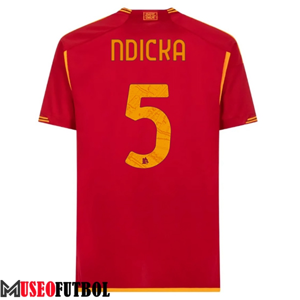 Camisetas De Futbol As Rome (NDICKA #5) 2023/2024 Primera