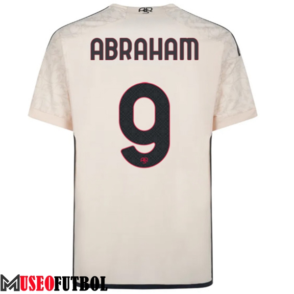 Camisetas De Futbol As Rome (ABRAHAM #9) 2023/2024 Segunda