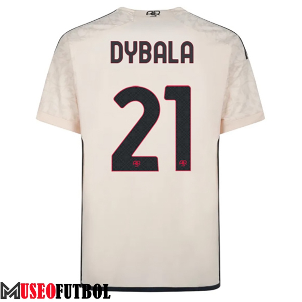 Camisetas De Futbol As Rome (DYBALA #21) 2023/2024 Segunda