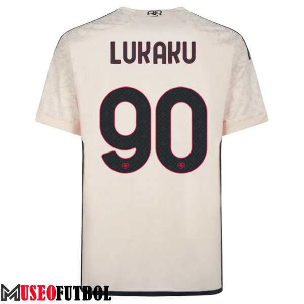 Camisetas De Futbol As Rome (LUKAKU #90) 2023/2024 Segunda