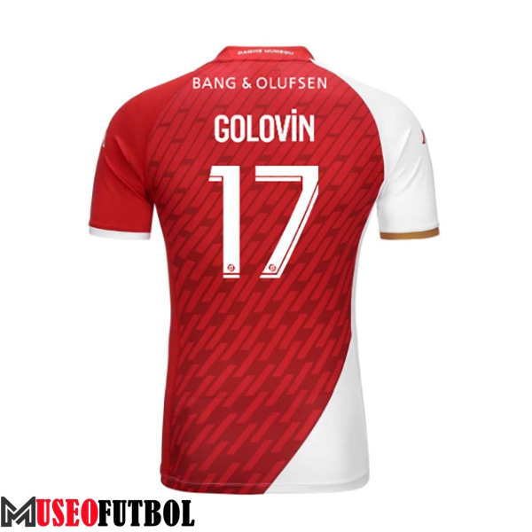 Camisetas De Futbol AS Monaco (GOLOVIN #17) 2023/2024 Primera