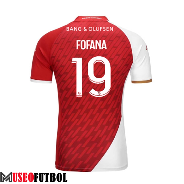 Camisetas De Futbol AS Monaco (FOFANA #19) 2023/2024 Primera