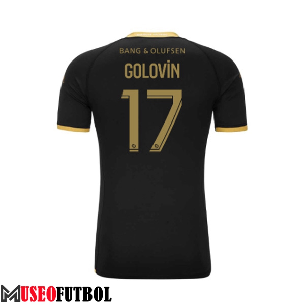 Camisetas De Futbol AS Monaco (GOLOVIN #17) 2023/2024 Segunda