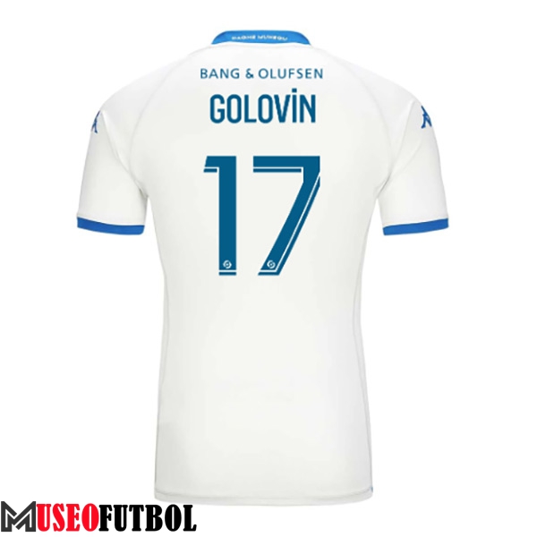 Camisetas De Futbol AS Monaco (GOLOVIN #17) 2023/2024 Tercera