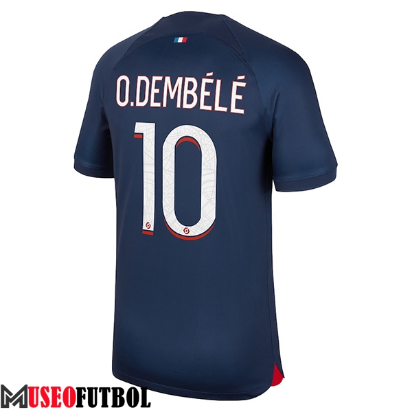 Camisetas De Futbol PSG (O.DEMBÉLÉ #10) 2023/2024 Primera