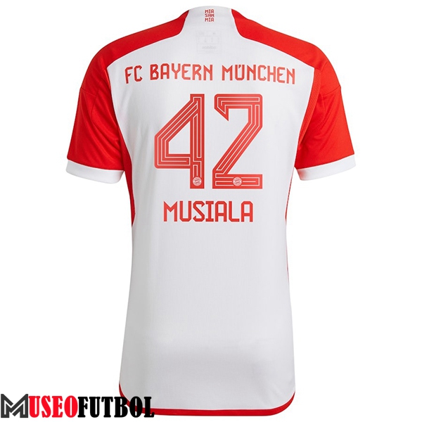 Camisetas De Futbol Bayern Munich (MUSIALA #42) 2023/2024 Primera