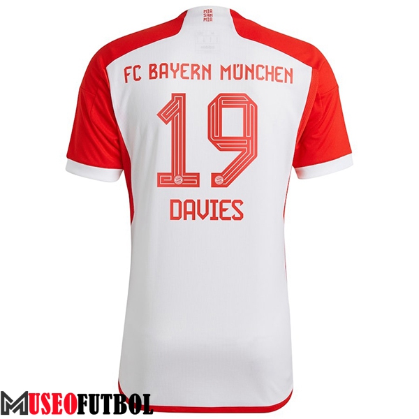 Camisetas De Futbol Bayern Munich (DAVIES #19) 2023/2024 Primera