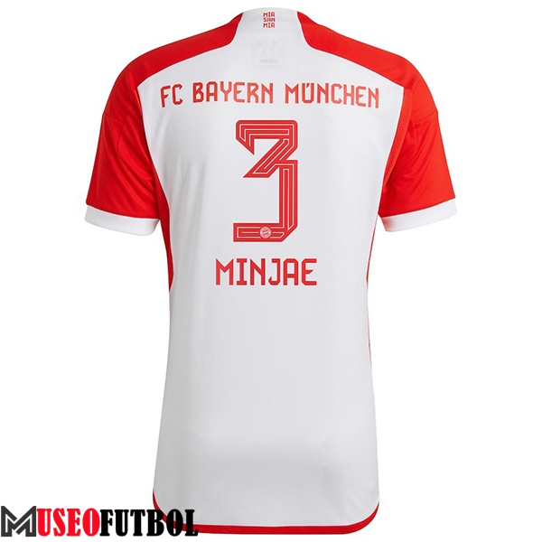 Camisetas De Futbol Bayern Munich (MINJAE #3) 2023/2024 Primera