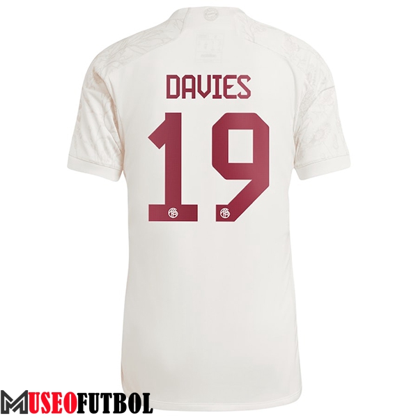 Camisetas De Futbol Bayern Munich (DAVIES #19) 2023/2024 Tercera