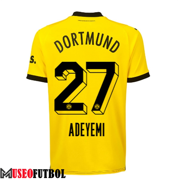 Camisetas De Futbol Dortmund BVB (ADEYEMI #27) 2023/2024 Primera