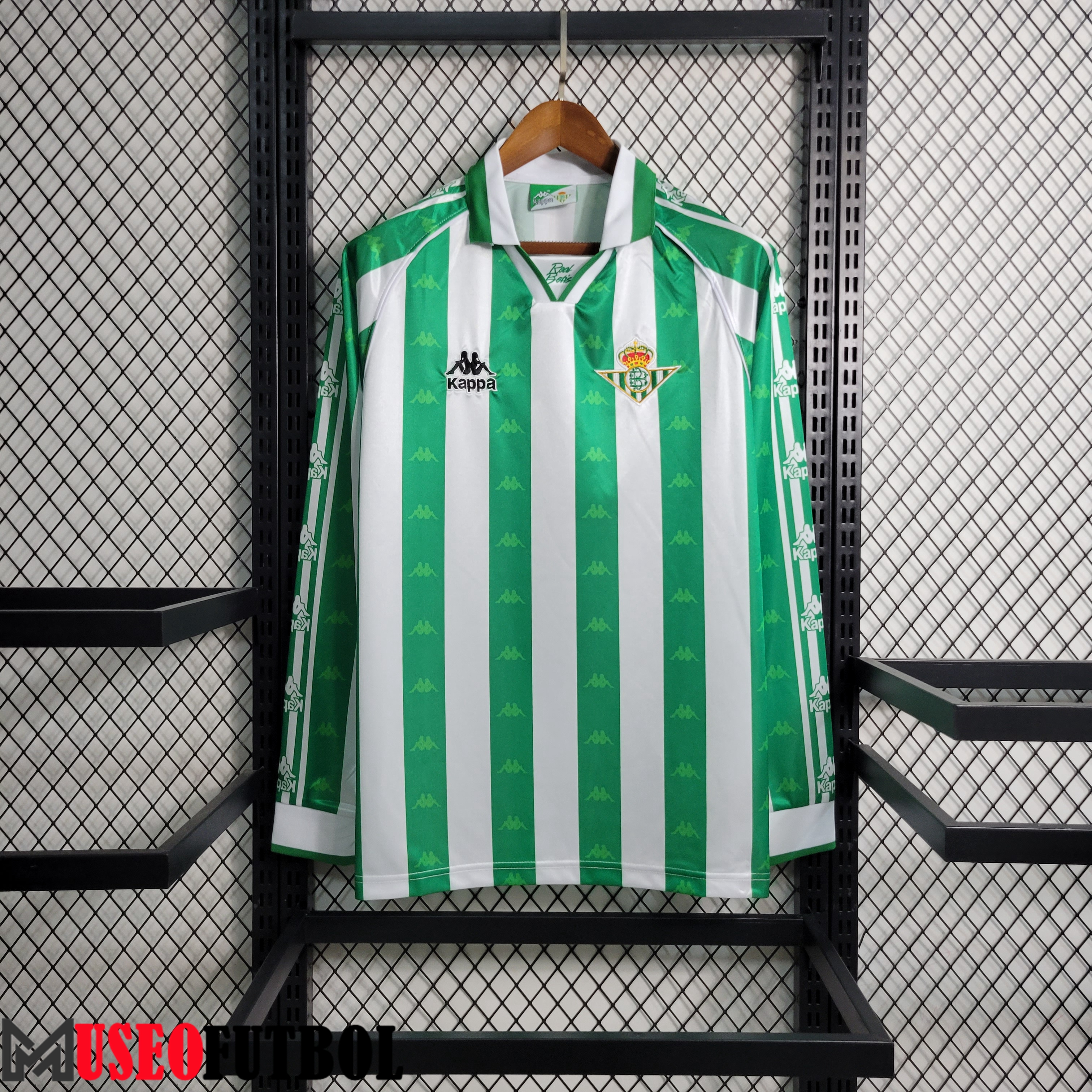 Camisetas De Futbol Real Betis Retro Primera Manga Largas 1995/1997