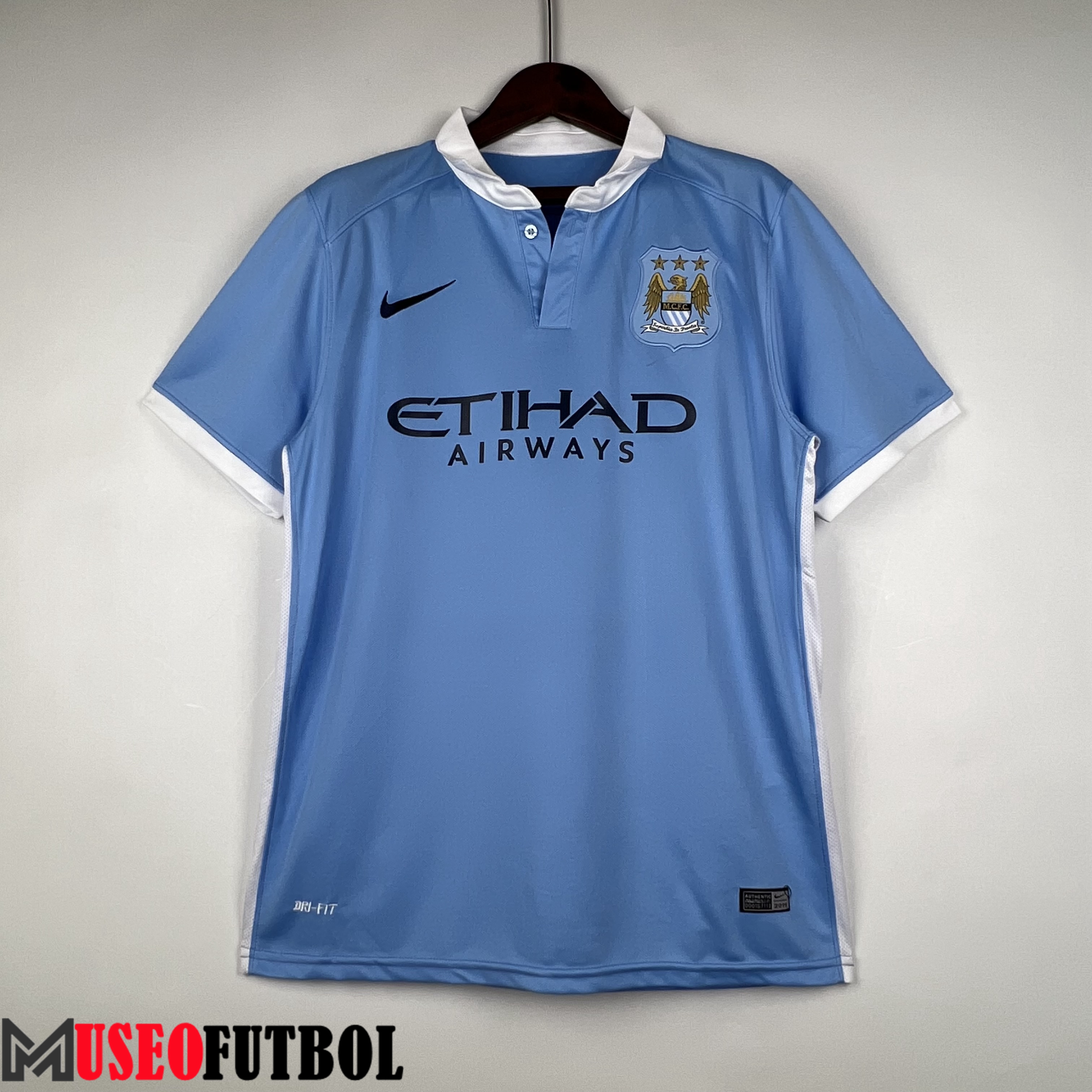 Camisetas De Futbol Manchester City Retro Segunda 2015/2016