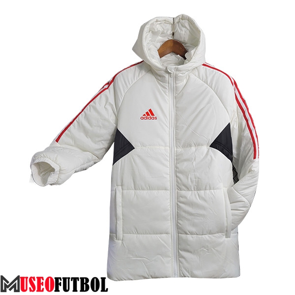 Nueva Plumas Con Capucha Adidas Blanco 2023/2024