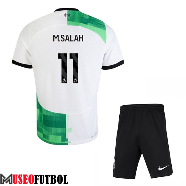 Camisetas De Futbol Liverpool (M.SALAH #11) Ninos 2023/2024 Segunda