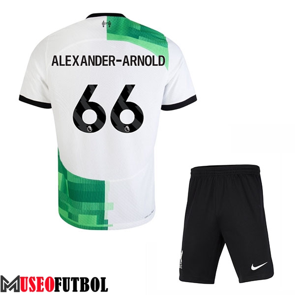 Camisetas De Futbol Liverpool (ALEXANDER-ARNOLD #66) Ninos 2023/2024 Segunda