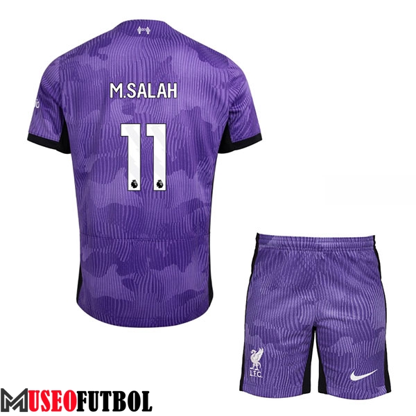 Camisetas De Futbol Liverpool (M.SALAH #11) Ninos 2023/2024 Tercera