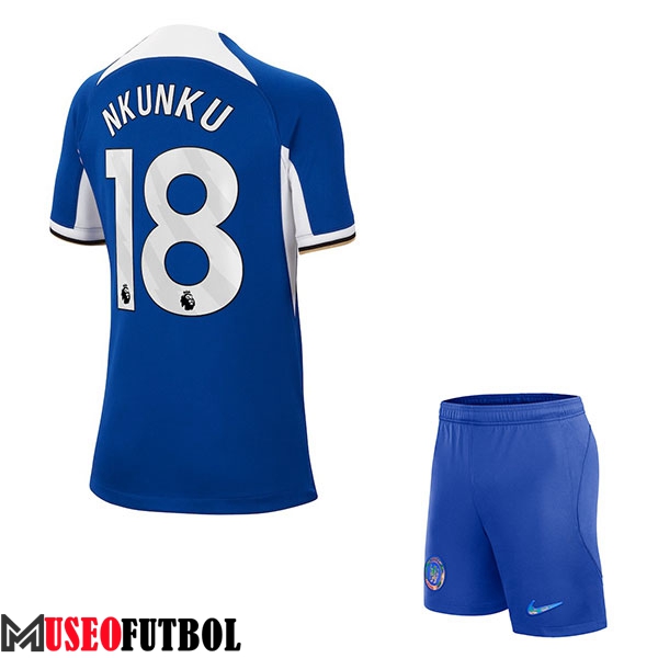 Camisetas De Futbol Chelsea (ENZO #18) Ninos 2023/2024 Primera