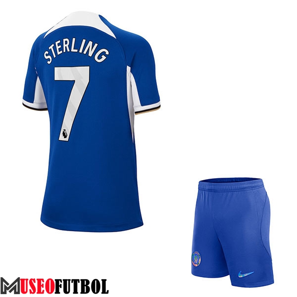 Camisetas De Futbol Chelsea (STERLING #7) Ninos 2023/2024 Primera