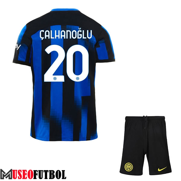 Camisetas De Futbol Inter Milan (CALHANOGLU #20) Ninos 2023/2024 Primera