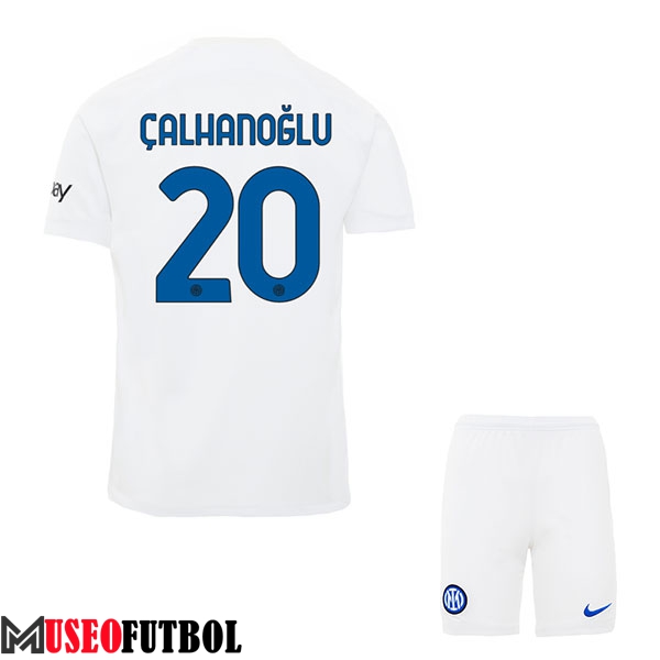 Camisetas De Futbol Inter Milan (CALHANOGLU #20) Ninos 2023/2024 Segunda