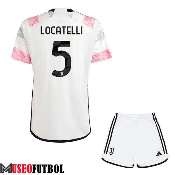 Camisetas De Futbol Juventus (LOCATELLI #5) Ninos 2023/2024 Segunda