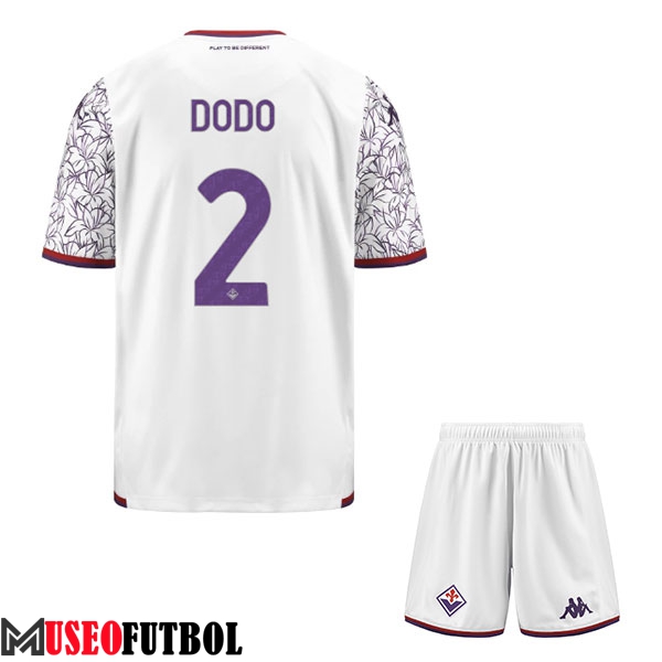 Camisetas De Futbol ACF Fiorentina (DODO #2) Ninos 2023/2024 Segunda