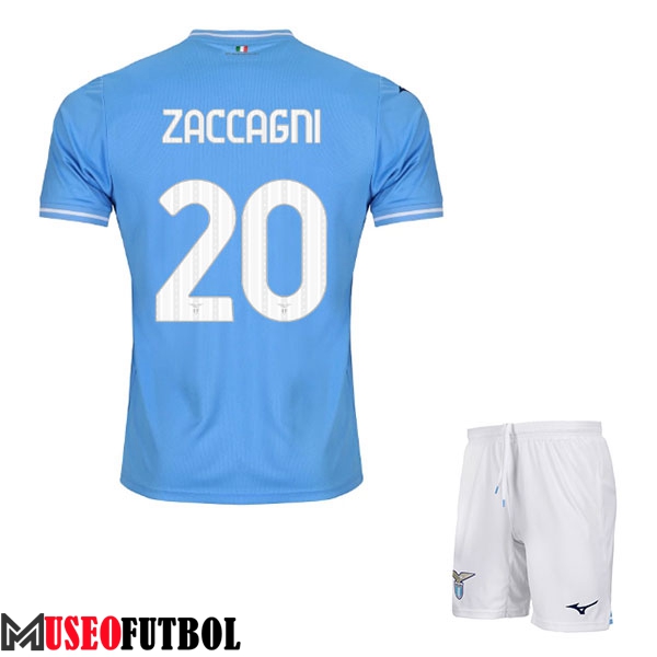 Camisetas De Futbol SS Lazio (ZACCAGNI #20) Ninos 2023/2024 Primera