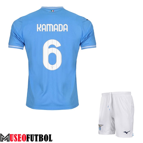 Camisetas De Futbol SS Lazio (KAMADA #6) Ninos 2023/2024 Primera