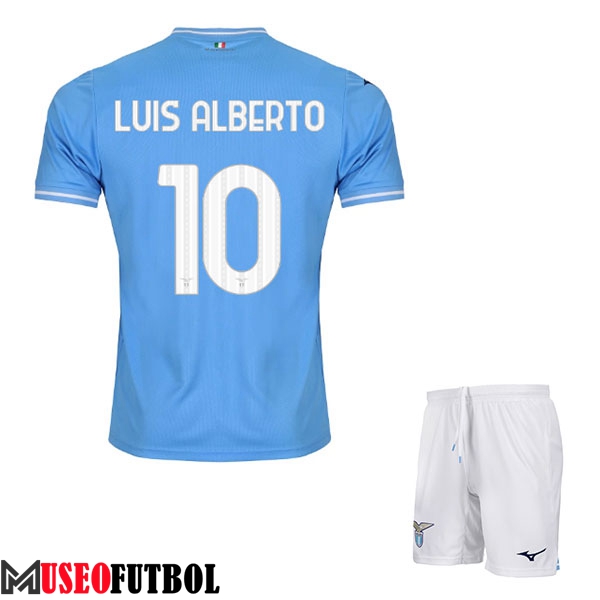 Camisetas De Futbol SS Lazio (LUIS ALBERTO #10) Ninos 2023/2024 Primera