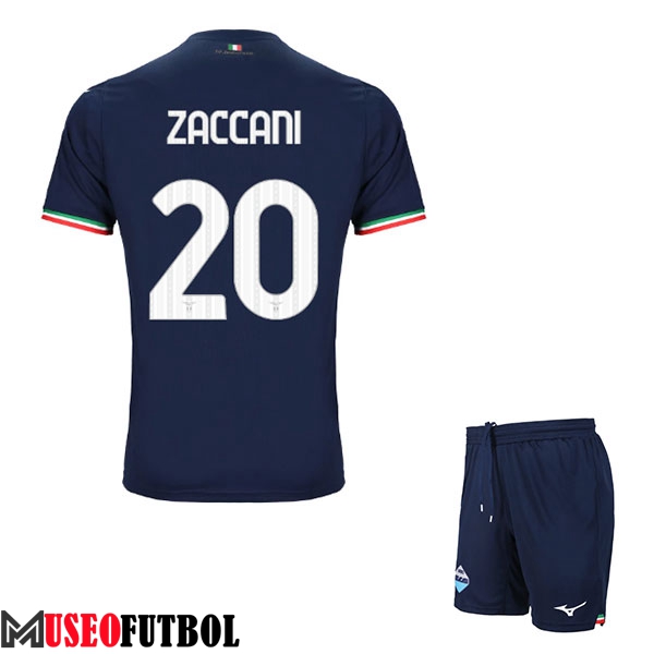 Camisetas De Futbol SS Lazio (ZACCAGNI #20) Ninos 2023/2024 Segunda