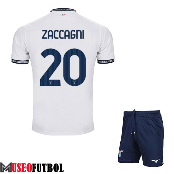 Camisetas De Futbol SS Lazio (ZACCAGNI #20) Ninos 2023/2024 Tercera