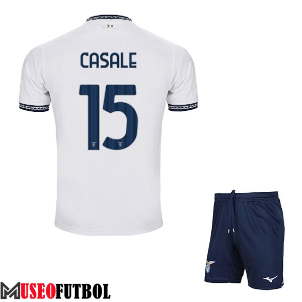 Camisetas De Futbol SS Lazio (CASALE #15) Ninos 2023/2024 Tercera