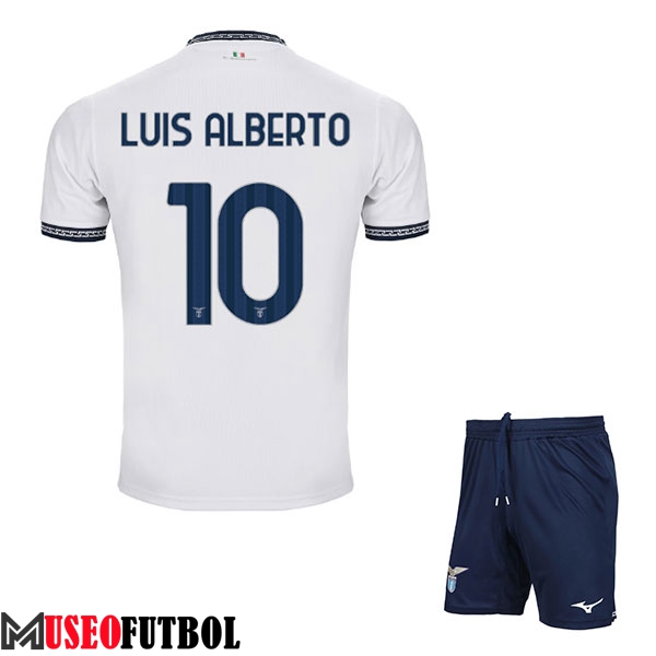 Camisetas De Futbol SS Lazio (LUIS ALBERTO #10) Ninos 2023/2024 Tercera