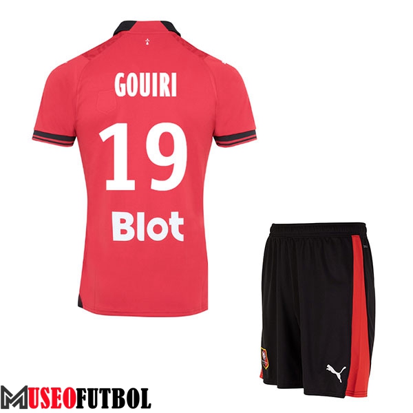 Camisetas De Futbol Stade Rennais (GOUIRI #19) Ninos 2023/2024 Primera