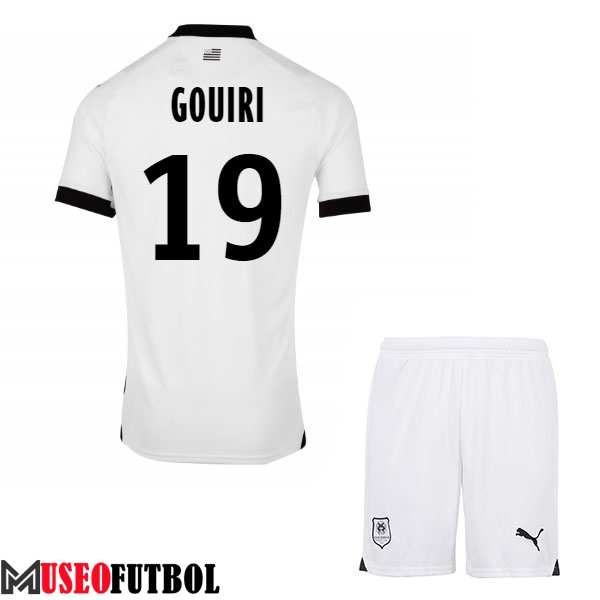 Camisetas De Futbol Stade Rennais (GOUIRI #19) Ninos 2023/2024 Segunda