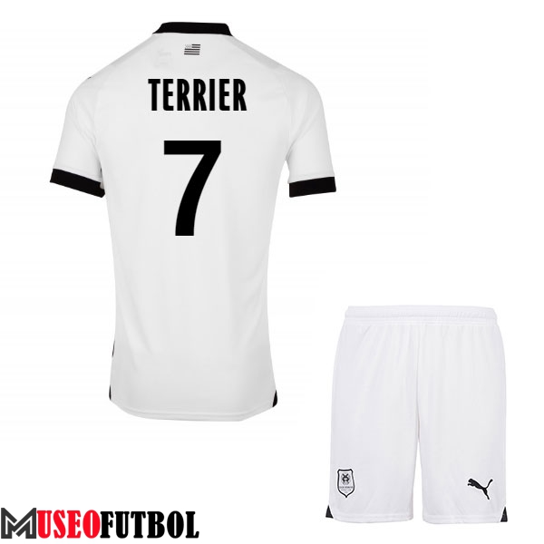 Camisetas De Futbol Stade Rennais (TERRIER #7) Ninos 2023/2024 Segunda