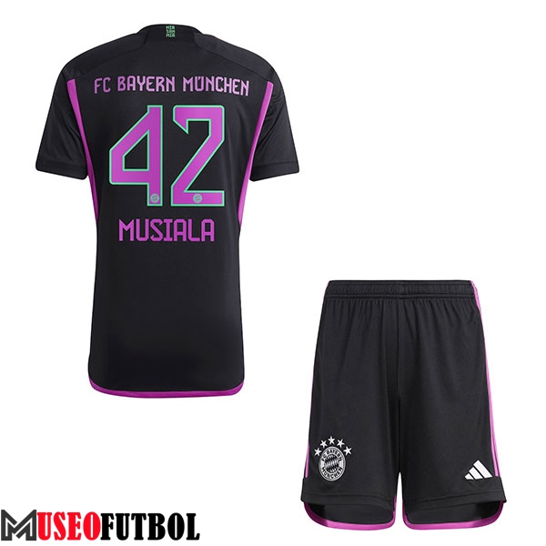 Camisetas De Futbol Bayern Munich (MUSIALA #42) Ninos 2023/2024 Segunda