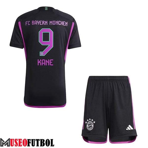 Camisetas De Futbol Bayern Munich (KANE #9) Ninos 2023/2024 Segunda