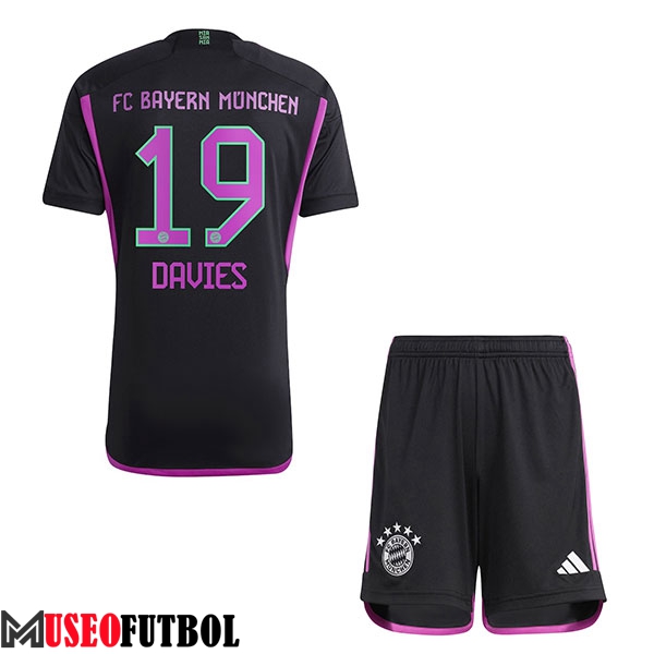 Camisetas De Futbol Bayern Munich (DAVIES #19) Ninos 2023/2024 Segunda