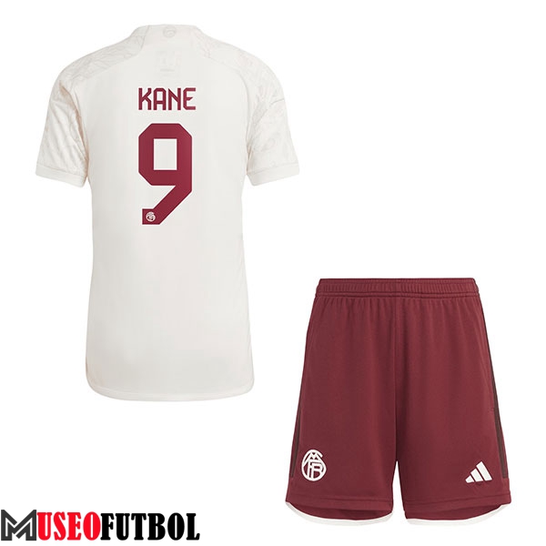 Camisetas De Futbol Bayern Munich (KANE #9) Ninos 2023/2024 Tercera