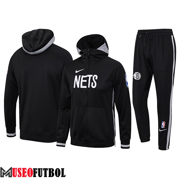 Chandal Equipos De Futbol Brooklyn Nets Negro 2023/2024