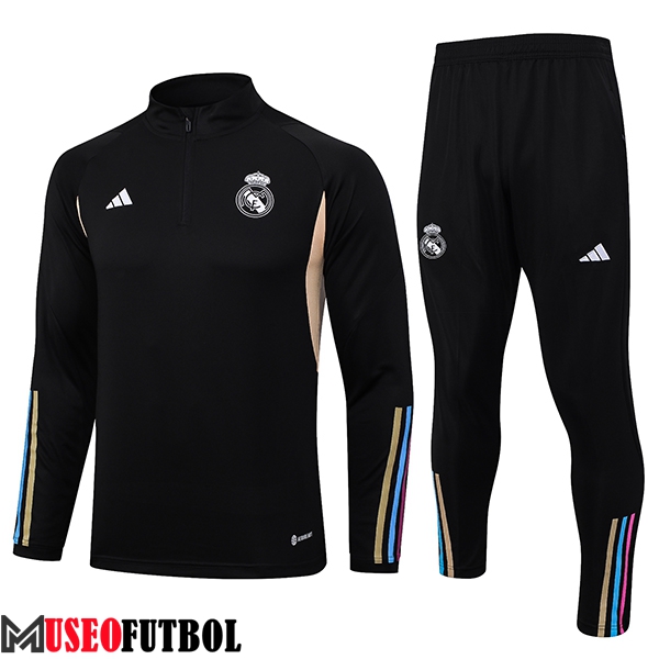 Chandal Equipos De Futbol Real Madrid Negro 2023/2024 -02