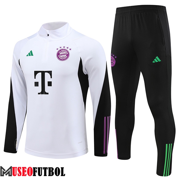 Chandal Equipos De Futbol Bayern Munich Blanco 2023/2024 -02