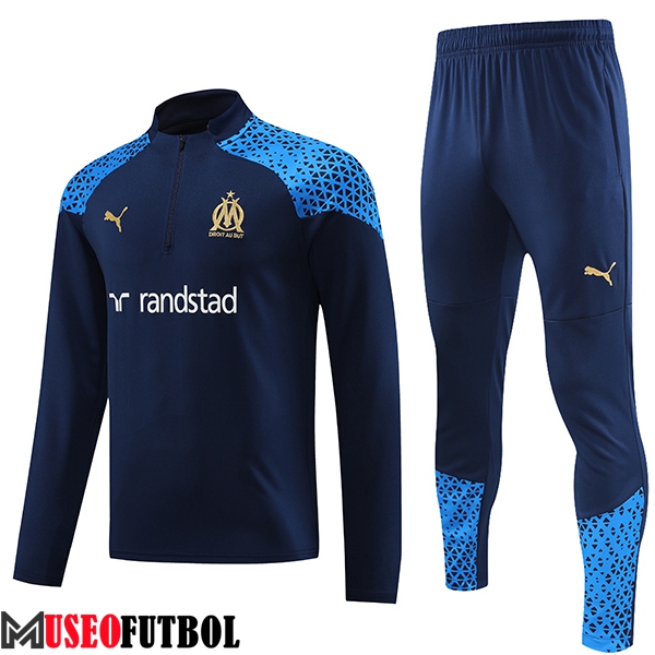 Chandal Equipos De Futbol Marseille Madrid Azul 2023/2024