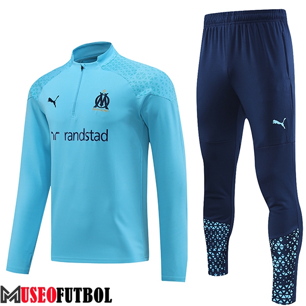 Chandal Equipos De Futbol Marseille Azul Claro 2023/2024 -02