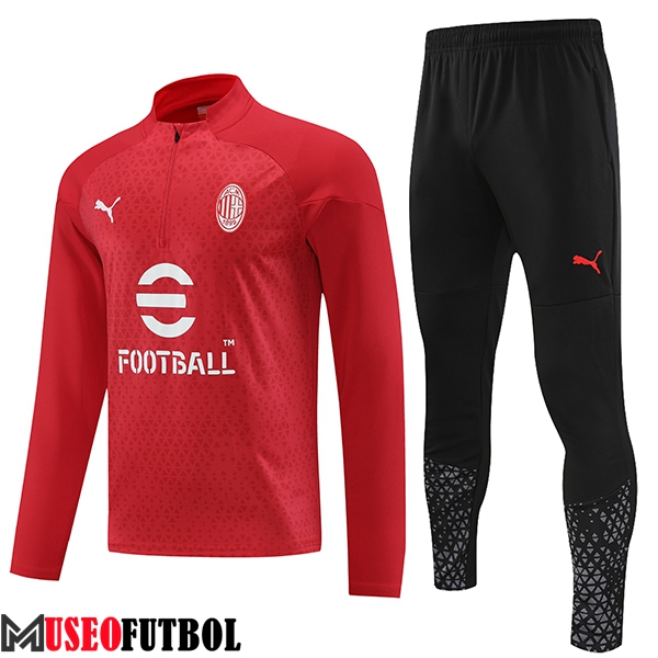 Chandal Equipos De Futbol AC Milan Rojo 2023/2024 -03